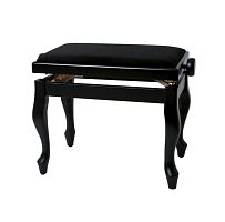 GEWA Piano Bench Deluxe Classic White Highgloss